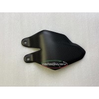 Carbonvani Carbon Fiber Right Hand Heel Guard for the Ducati Diavel V4